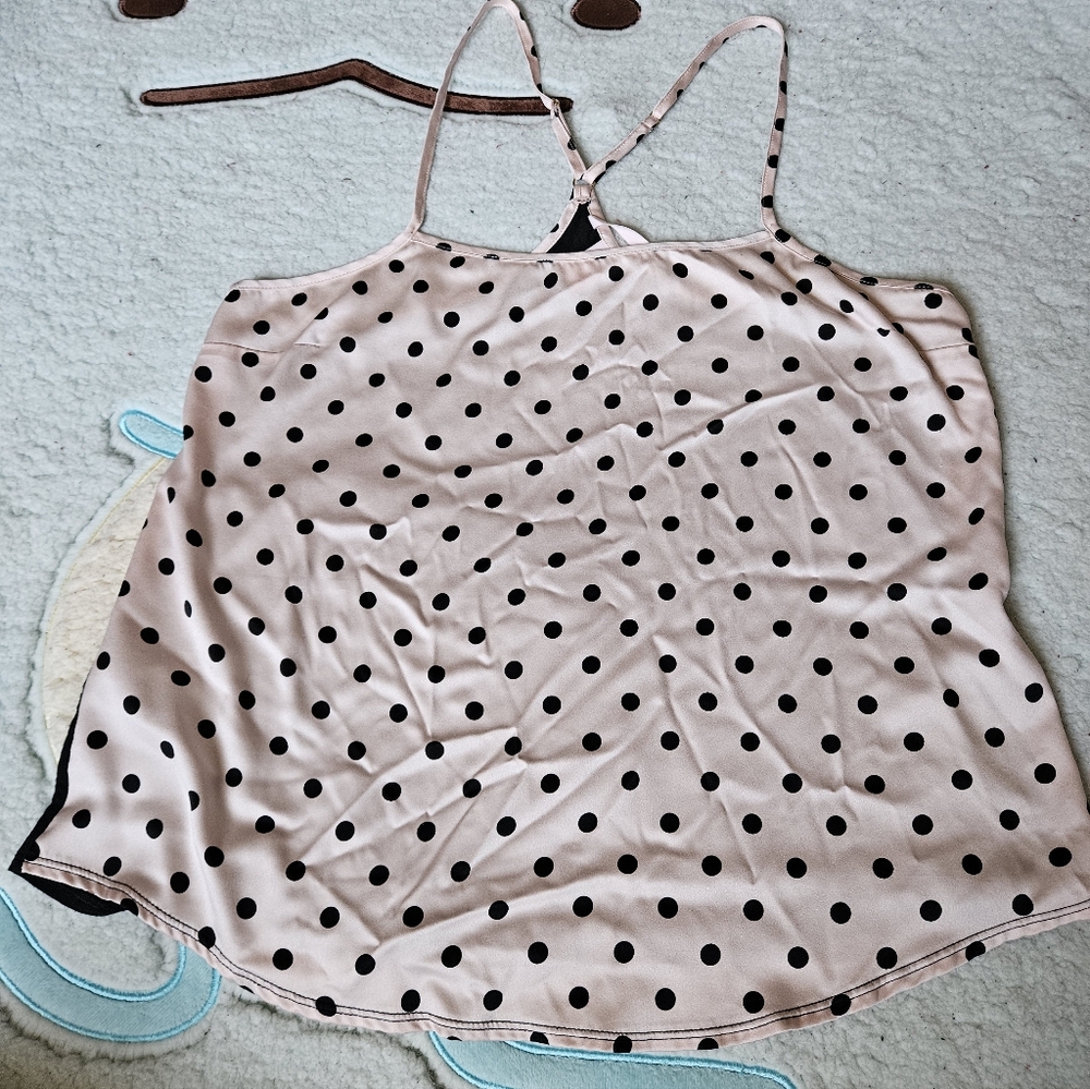 Victorias Secret Pink Polka Dot Cami Top | Women's | Size: M